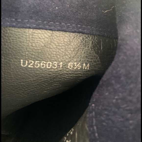 Navy Blue Stuart Weitzman Tall Boot size 6.5 - Picture 4 of 5